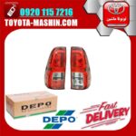 یک جفت (2 عدد) چراغ خطر تویوتا هایلوکس 2016-2019 برند دپو DEPO تایوان در فروشگاه تویوتا ماشین