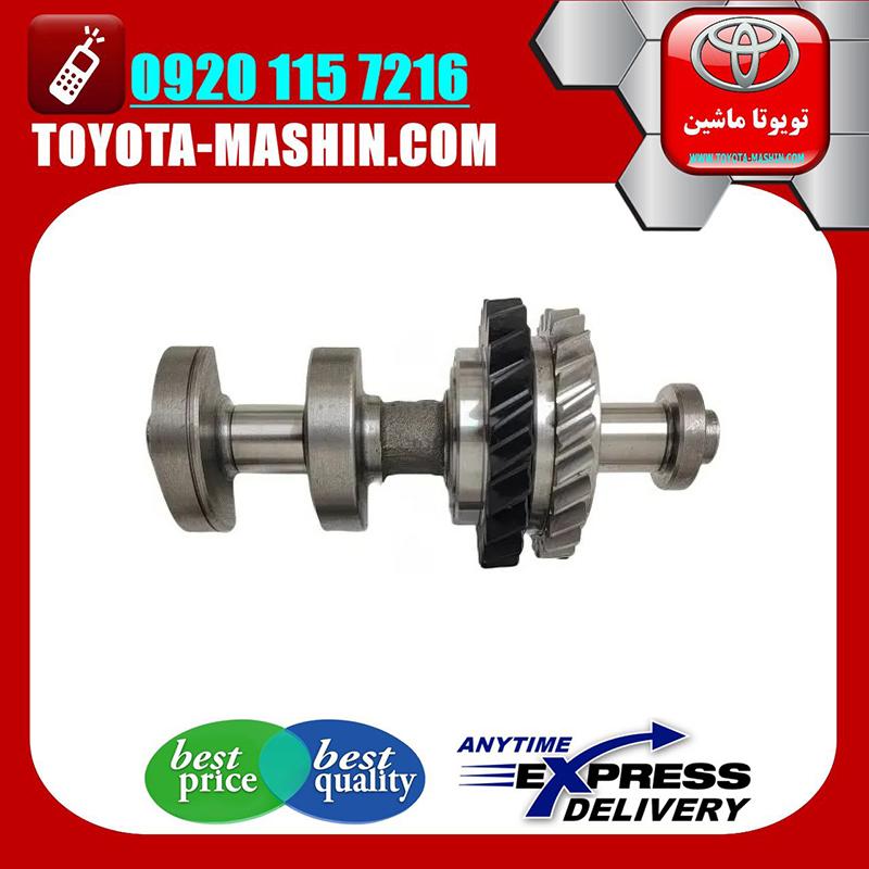 CAMRY 2005 OEM=13601-28030-2 شفت دو دنده بالانسر میل لنگ تویوتا کمری 2005-2006 چهار سیلندر برند شرکتی تویوتا جنیون در فروشگاه تویوتا ماشین مرکز فروش قطعات یدکی تویوتا و لکسوس با تضمین اصالت کالا و بهترین قیمت و ارسال سریع