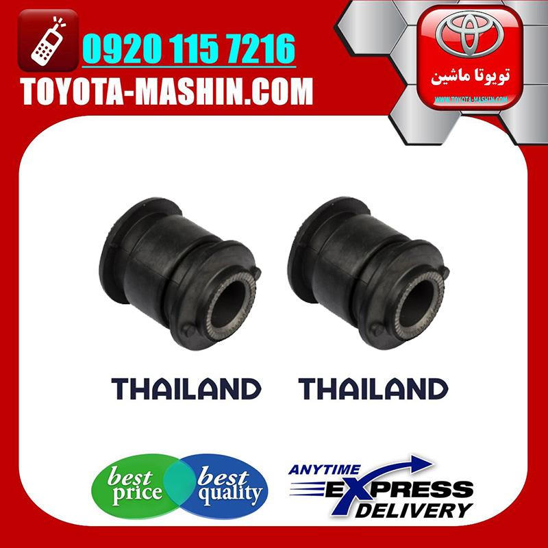 CAMRY 2007 OEM=48710-06080-B-2 بوش مندل بلند ثابت عقب تویوتا کمری 2007-2010 برند تجاری ساخت تایلند/تایوان در فروشگاه تویوتا ماشین مرکز فروش قطعات یدکی تویوتا و لکسوس با تضمین اصالت کالا و بهترین قیمت و ارسال سریع