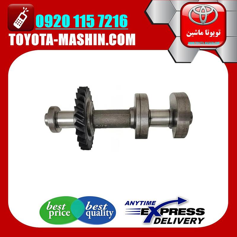 CAMRY 2007 OEM=13602-28030-2 شفت تک دنده بالانسر میل لنگ تویوتا کمری 2007-2010 برند شرکتی تویوتا جنیون در فروشگاه تویوتا ماشین مرکز فروش قطعات یدکی تویوتا و لکسوس با تضمین اصالت کالا و بهترین قیمت و ارسال سریع